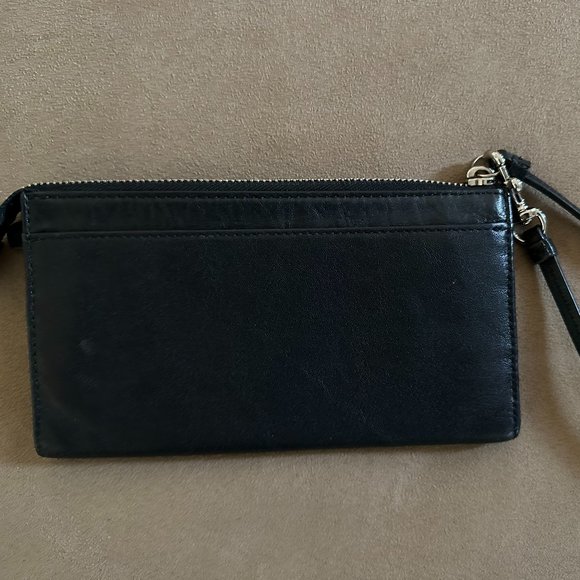 Coach Wristlet in Black - Picture 2 of 5